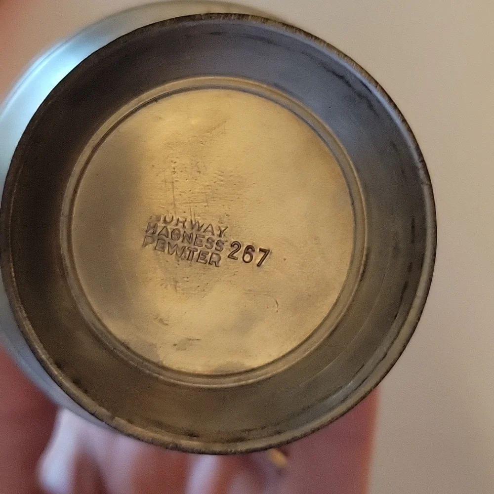 Norway Hagness Pewter 267 Vase